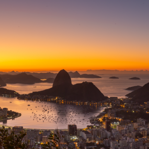 Rio de Janeiro visto do mirante Dona Marta