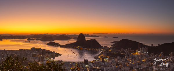 Rio de Janeiro visto do mirante Dona Marta